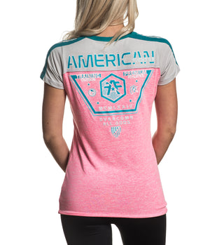 AMERICAN FIGHTER Women's T-Shirt S/S RYDER Tee Biker