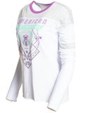 AMERICAN FIGHTER Women's T-Shirt L/S VALDEZ Tee Biker
