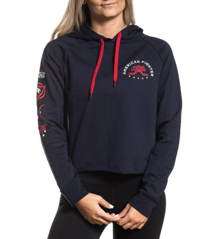 American fighter Women’s Hoodie Sweat Shirt BRISTOL L/S MMA