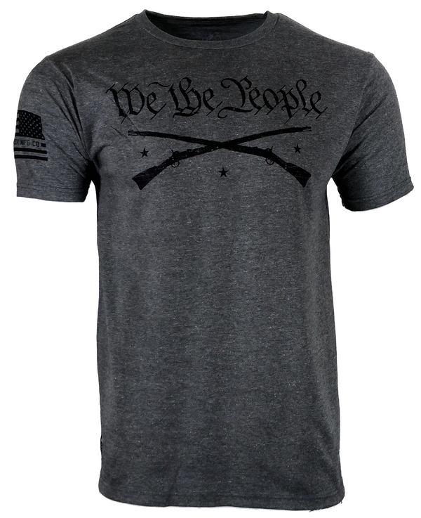 HOWITZER Clothing Men's T-Shirt S/S WE THE PEOPLE Black Label