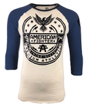 AMERICAN FIGHTER CAPITAL RAGLAN Men's T-Shirt