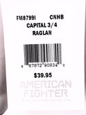 AMERICAN FIGHTER CAPITAL RAGLAN Men's T-Shirt