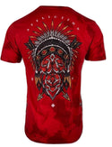 AFFLICTION Men's T-Shirt S/S SACRED SMOKE Premium Black Label Biker MMA