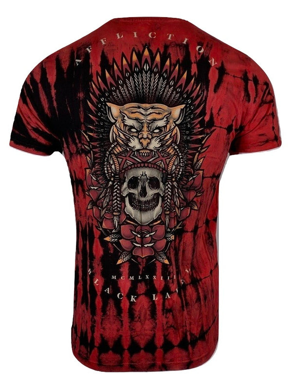 AFFLICTION Men's T-Shirt MYTHIC WARLORD Premium Black Label Biker MMA