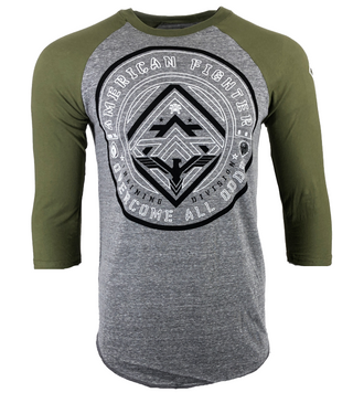 AMERICAN FIGHTER LAWNDALE RAGLAN Men's T-Shirt L/S