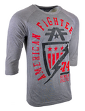 AMERICAN FIGHTER CENTRAL RAGLAN Men's T-Shirt L/S