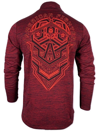 AMERICAN FIGHTER Men's Pullover L/S HAWTHORN Mock Neck Premium MMA