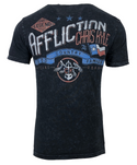 Affliction Men's T-shirt CK CROSSHAIRS Black