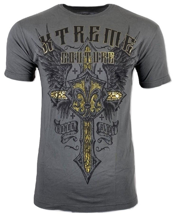 XTREME COUTURE by AFFLICTION Men's T-Shirt AFTERWORLD Biker MMA