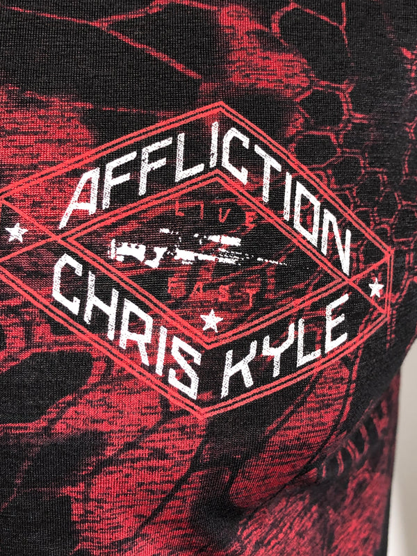 AFFLICTION CK DEPLOYED Men's S/S T-shirt Black