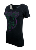 AFFLICTION EASYRIDERS GANJA Women's T-Shirt S/S