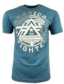 AMERICAN FIGHTER Men's T-Shirt S/S HAZLETON MT TEE Premium Athletic MMA