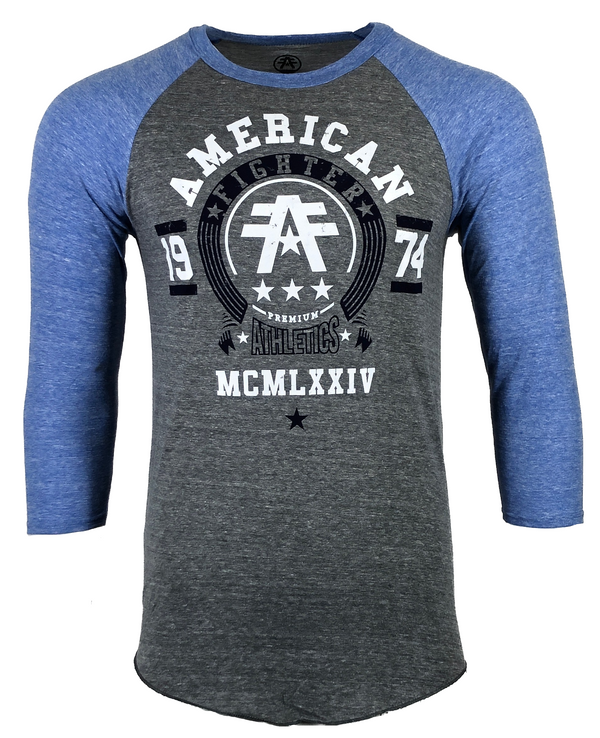 AMERICAN FIGHTER DALTON RAGLAN Men's T-Shirt L/S  ---