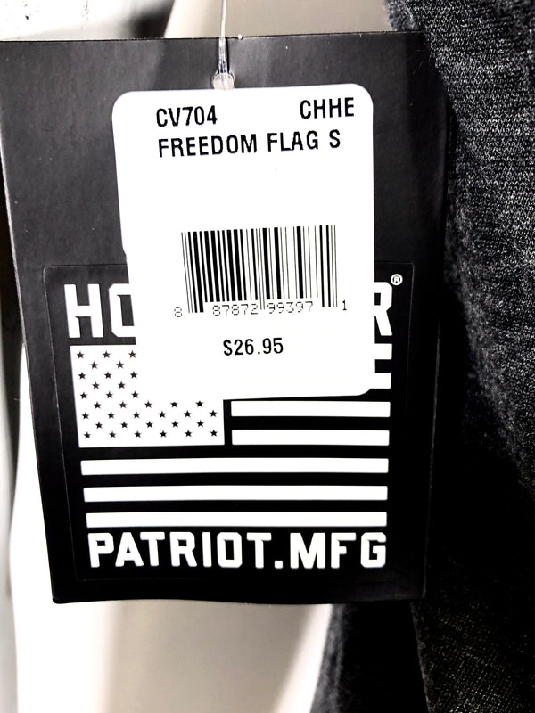 HOWITZER Clothing Men's T-Shirt S/S FREEDOM FLAG Black Label