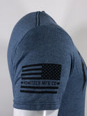 HOWITZER Clothing Men's T-Shirt S/S FREEDOM SKULL Black Label
