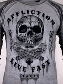 AFFLICTION GARAGE DUSK L/S Thermal Silver