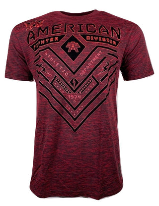 AMERICAN FIGHTER Men's T-Shirt S/S CRYSTAL RIVER Tee Athletic MMA