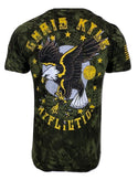 AFFLICTION Men's T-Shirt S/S CK OPERATOR  Premium Black Label Biker