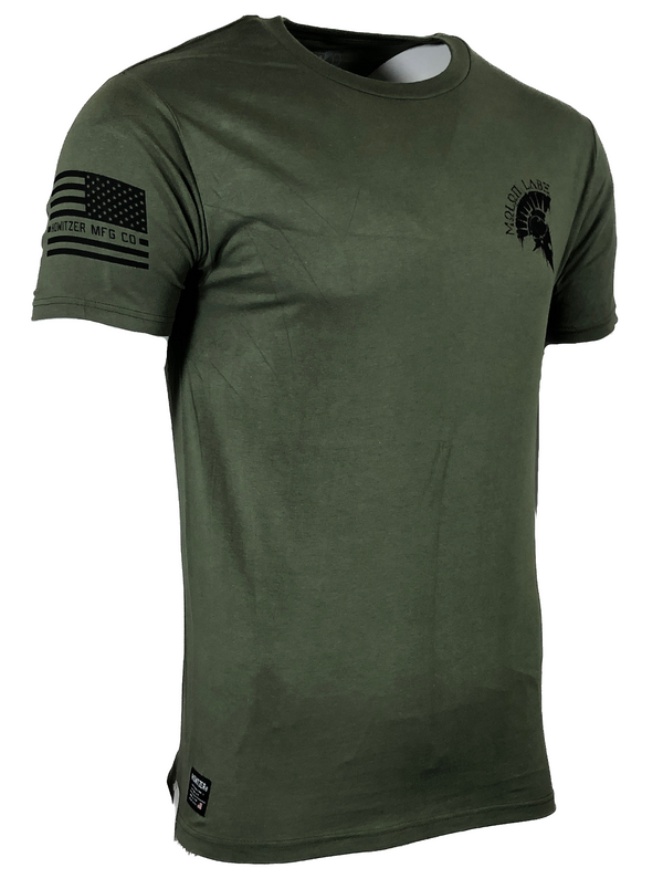 Howitzer Style Men's T-Shirt MOLON LABE Military Grunt MFG