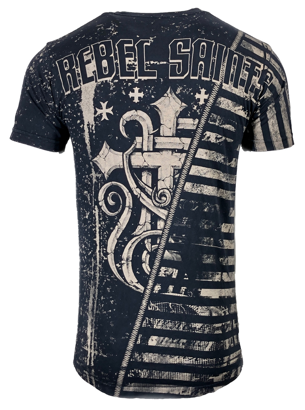 REBEL SAINTS by AFFLICTION GARAGE Men's T-shirt