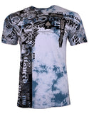AFFLICTION Men's T-Shirt S/S WHIPLASH TEE Black Label Biker MMA