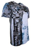 AFFLICTION Men's T-Shirt S/S WHIPLASH TEE Black Label Biker MMA