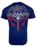 AFFLICTION Men's T-Shirt S/S CK CROSSED TEE Black Label Biker