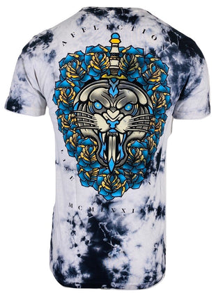 AFFLICTION Men's T-Shirt S/S DAGGERS & GLORY TEE Black Label Biker MMA