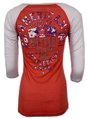 AMERICAN FIGHTER Women's T-Shirt L/S FORT VALLEY Tee Biker
