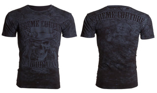 XTREME COUTURE Men's Short Sleeve DEAD OR ALIVE Crewneck T-Shirt