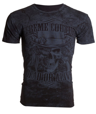 XTREME COUTURE Men's Short Sleeve DEAD OR ALIVE Crewneck T-Shirt