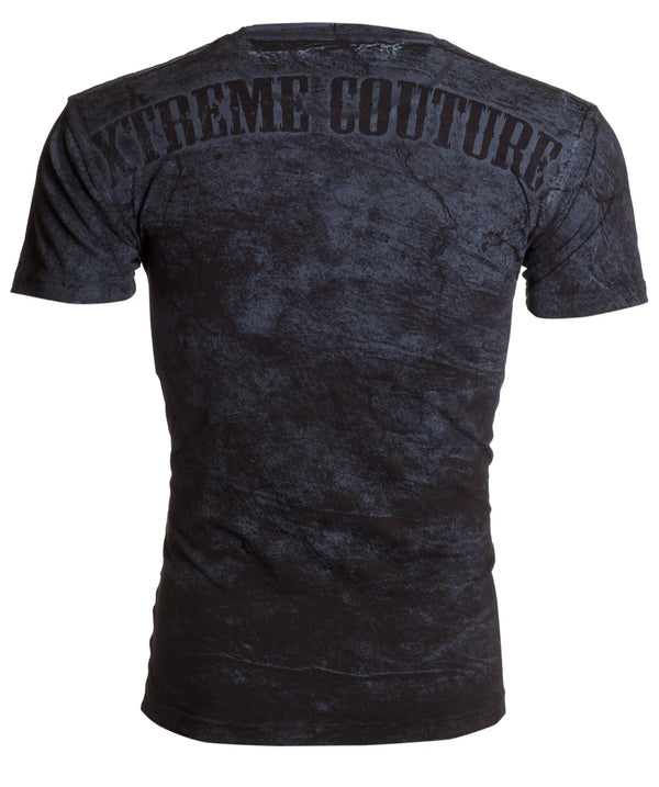 XTREME COUTURE Men's Short Sleeve DEAD OR ALIVE Crewneck T-Shirt