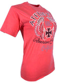 AFFLICTION Women's T-Shirt S/S AC DEMONS Tee Biker