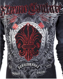 Xtreme Couture by Affliction Men's Thermal Shirt Royal Family *+