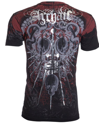 ARCHAIC Mens Short Sleeve STURZHEIM Crewneck T-Shirt