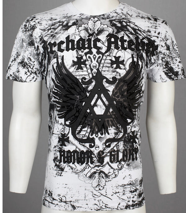 Archaic By Affliction Men's T-Shirt Achilles