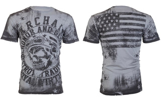 ARCHAIC Mens Short Sleeve DEATH RACER Crewneck T-Shirt