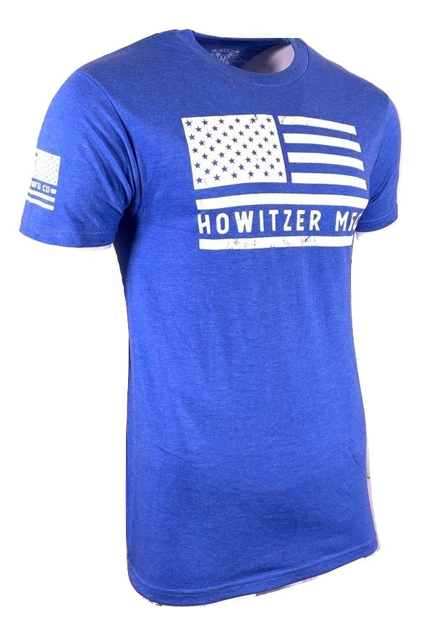 HOWITZER Clothing Men's T-Shirt BOLD FLAG Black Label