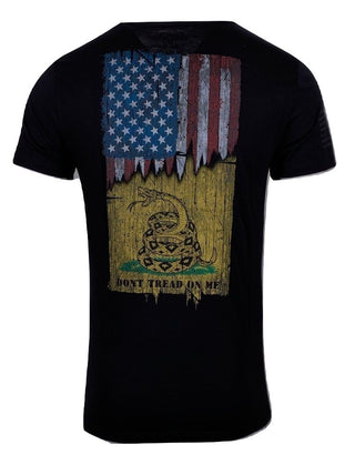 Howitzer Style Men's T-Shirt BATTLE TORN Military Grunt MFG