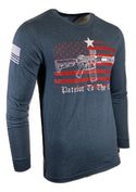 HOWITZER Clothing Men's T-Shirt L/S PATRIOT TO THE CORE Tee