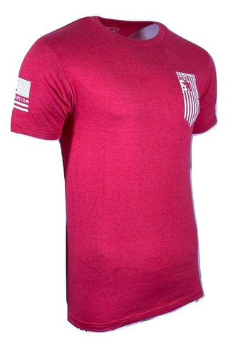 HOWITZER Clothing Men's T-Shirt S/S RED DEPLOYED Black Label