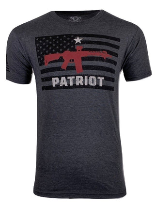 HOWITZER Clothing Men's T-Shirt S/S PATRIOT USA Black Label