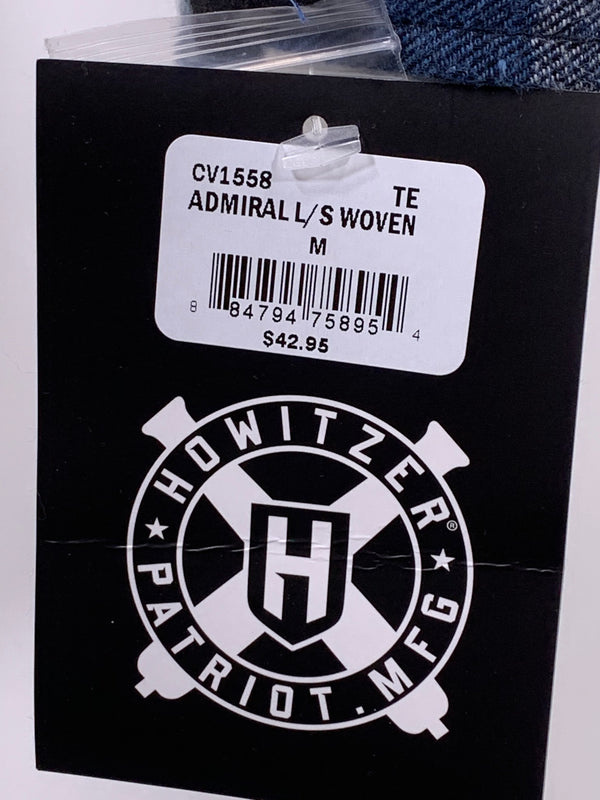 HOWITZER Clothing Men's T-Shirt L/S ADMIRAL Black Label