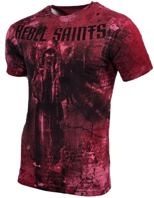 Rebel Saints by Affliction Men's 2XL it has a rip on... - Depop Rebel Saints by Affliction Men's 2XL it has a rip on... - Depop