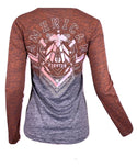 AMERICAN FIGHTER Women's T-Shirt L/S KENDLETON Tee MMA