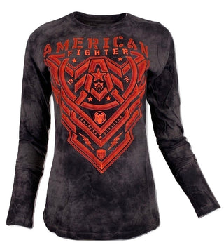 AMERICAN FIGHTER Women's T-Shirt L/S AREDALE Tee MMA