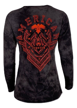 AMERICAN FIGHTER Women's T-Shirt L/S AREDALE Tee MMA
