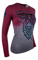 AMERICAN FIGHTER Women's T-Shirt L/S PALMDALE Tee MMA