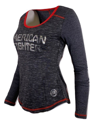 AMERICAN FIGHTER Women's T-Shirt L/S PRAIRE VIEW Tee MMA