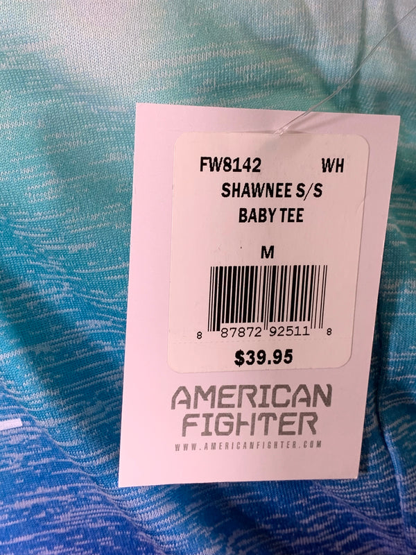 AMERICAN FIGHTER Women's T-Shirt S/S SHAWNEE Tee Biker